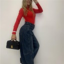 maglia mezzo collo felpata alaska